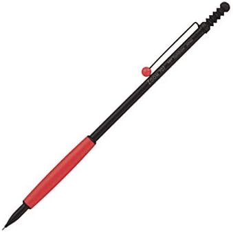 Lápis de tombow Zoom 707 Lápis mecânico, 0,5, preto/vermelho sh-zs2