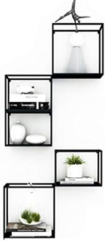 Minimalismo nórdico Montar prateleiras de canto de parede prateleiras flutuantes prateleiras de armazenamento de parede para o seu quarto de casa sala de estar escritório de cozinha ou dormitório combinação