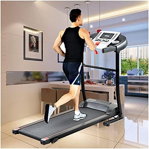 Treadmill de bicicleta de esteira elétrica para dobrar em casa Exercício de corrida de corrida Treina inclinada para casa e escritório