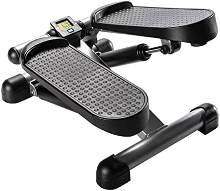 Acrio fitness yoga special collection mini stepper with monitor - baixo impacto preto e cinza Stepper para exercícios