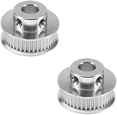 Jasonyomi 40 dentes 8mm/0,31 Bore 6mm/0,24 Largura Polia de cinto de tempo GT2 Roda síncrona para pacote de impressora 3D de 2