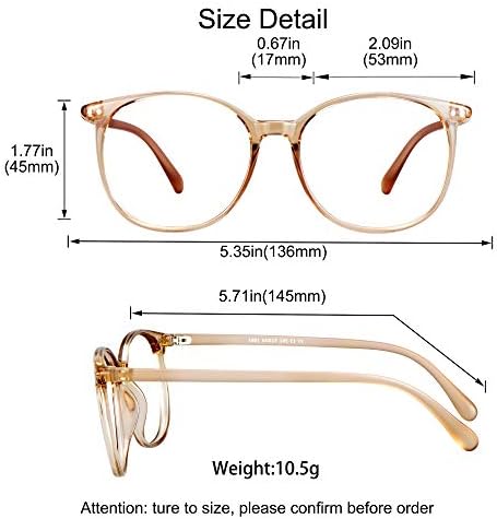Óculos de bloqueio de luz azul, anti -ocular, óculos de TV para mulheres, anti -UV, anti -brilho