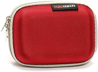Capa de fone de ouvido com proteção forte da Navitech Red compatível com os fones de ouvido urbanista San Francisco-Coco/Breezy Edition