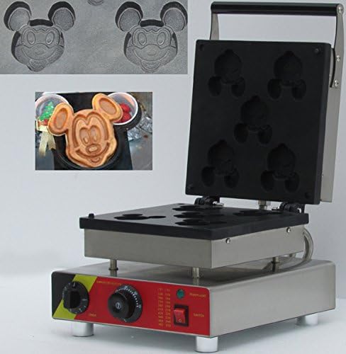 fabricante comercial de waffle mickey mouse para venda