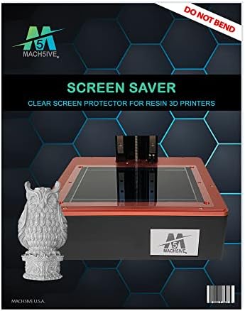 Mach5ive Screen Saver- protetor de tela transparente para impressoras de resina 3D