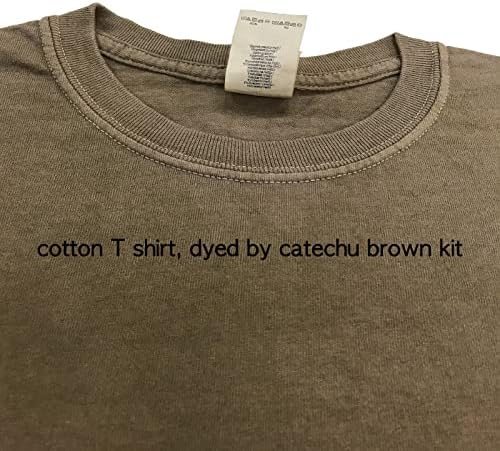 Kits de corante natural de Catechu para tecido, cor marrom de madeira, corante de lã de linho de algodão, corante