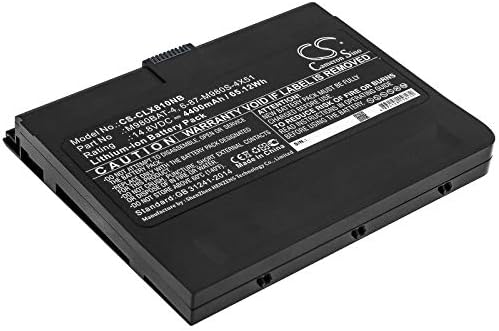 Substituição da bateria para Clevo X8100 M980BAT-4 6-87-M980S-4X51