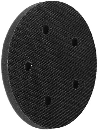 Almofada de lixagem macia de 125 mm de 125 mm, almofada de almofada de esponja de tampão macio, para o tipo pneumático e elétrico