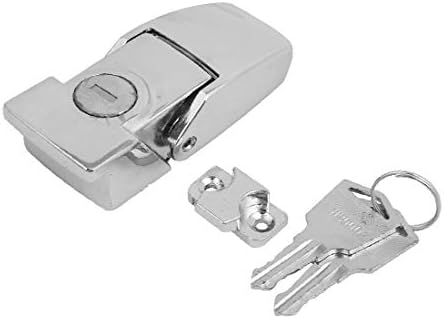 Caixas de armários x-Dree Casos de segurança TOME DE LACTERAÇÃO HASP LACTS Silver W 2 Keys (Gabinetes Cajas Casos Seguridad