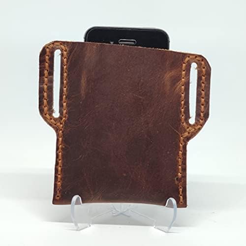 Caixa de coldre de couro colderical para Samsung Galaxy A10E, capa de couro de couro genuíno, estojo de bolsa de couro feita