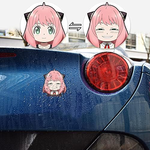 Adesivo de carros de anime adesivos de pára -choques de decalques de decalques de carro