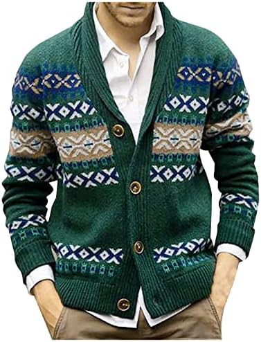 Manga longa Casacos de tamanho prático Men tremendo jaqueta de inverno botão vintage cor de lapela sólida lã quente solta