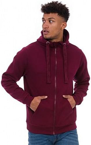 Awdis Just Hoods Mens graduados com capuz full zip completo