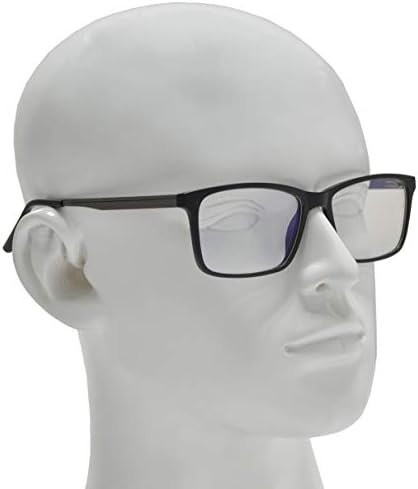 Eyelinks de moda Blue Light Blocking Glasses, quadro óptico TR90 de RX, dobradiça de primavera, homens de jogos de computador