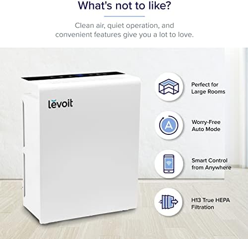Purificadores de ar de Levoit para casa em casa 720 pés quadrados e umidificadores para o quarto casa grande casa, smart wifi