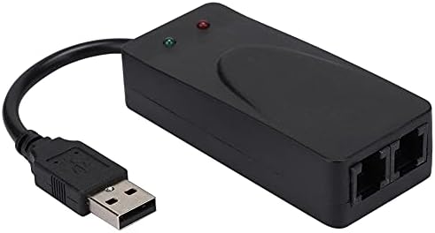 Fax Modem ， Porta dupla USB2.0 56K Driver de modem externo ， Plug and Play Modem USB ， padrão e expandido AT COMAND Set Compatibilidade