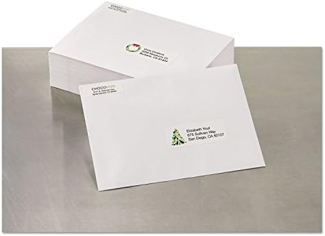 Avery Easy Peel White Mailing Rótulos para impressoras a laser, 1 x 2,62 polegadas, caixa de 3000 rótulos, 2 pacote