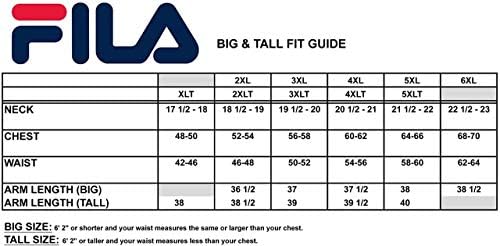 FILA Capuz grande e alto para homens - capuz masculino de lã, moletom para homens