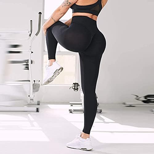 Doulafass Women Butging Leggings Leggings sem costura Butt High Workout Workout Yoga Calças
