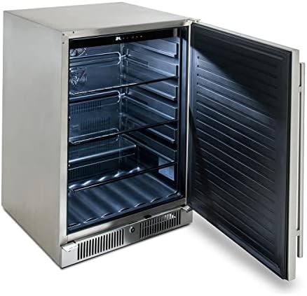 Blaze 24 polegadas 5,5 cu. Ft. Refrigerador compacto com classificação externa-BLZ-SSRF-5.5