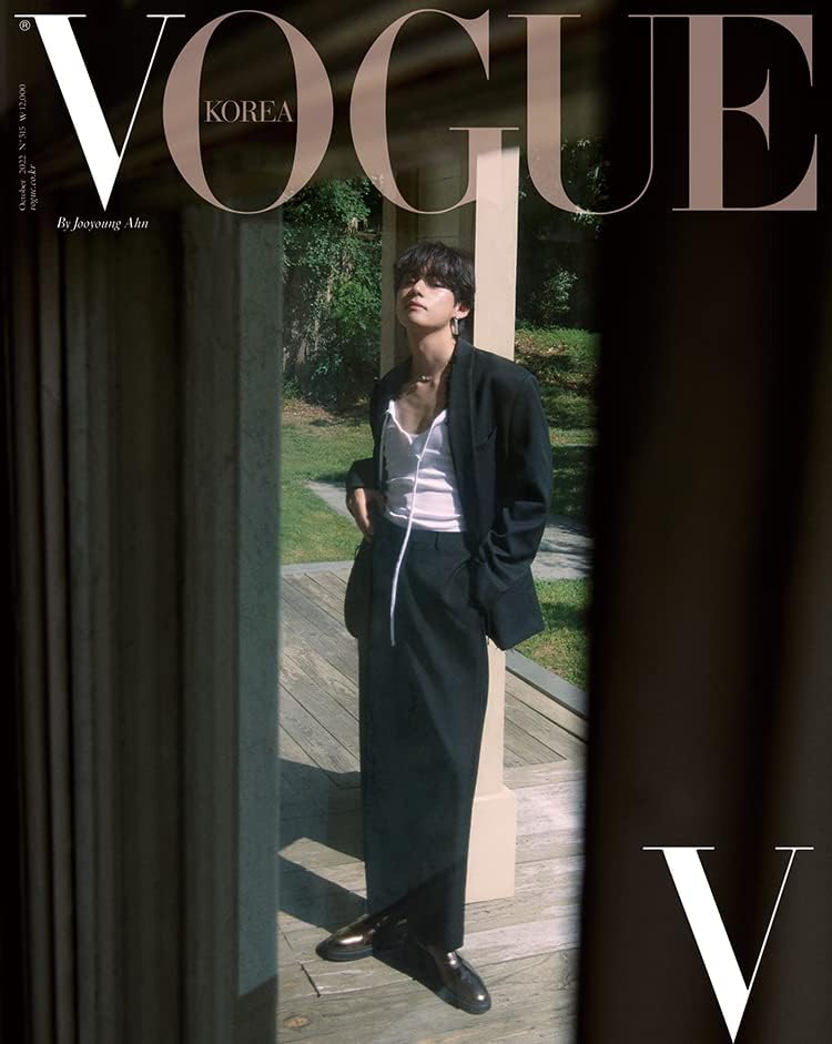 Revista Dreamus Vogue outubro de 2022 Bts V [D, E, F], SMK1348