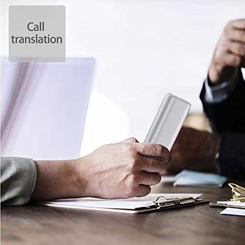 CLGZS Mini Smart Translator portátil Bidirecionamento em tempo real Instant Voice Translator App