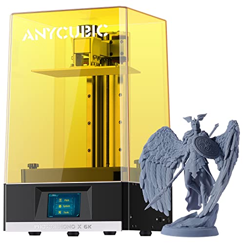 Anycubic Photon Mono X 6K Resina 3D Impressora + Anycubic Cura rápida resina de impressora artesanal