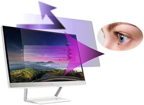 Premium Anti Blue Light e Anti Glare Screen Protector para monitor de 21,5 polegadas com proporção 16: 9. Instalação fácil