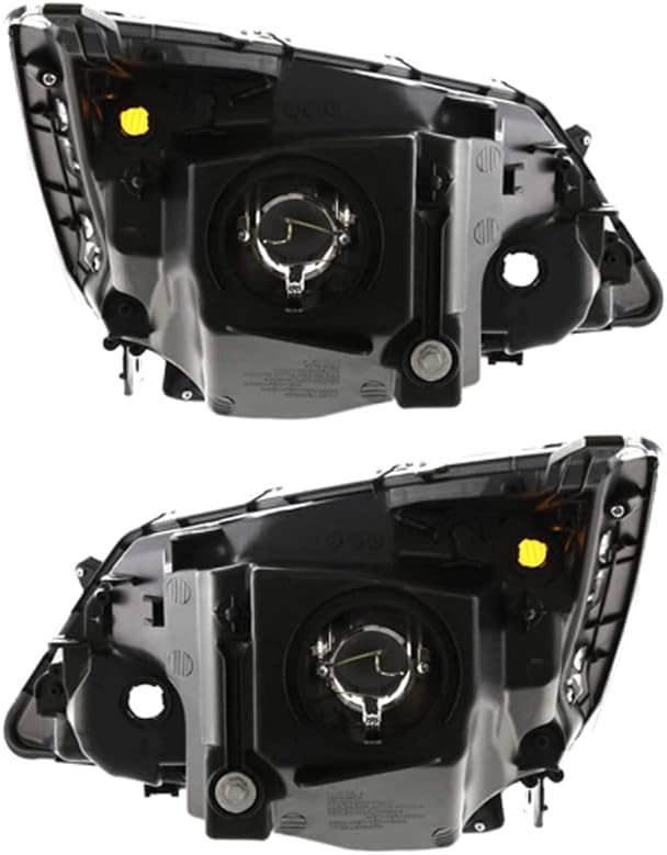 Novo par de faróis rarefelétricos compatíveis com Honda CR-V LX Sport 2007-2011 pelo número de peça 33101-SWA-A01 33101SWAA01
