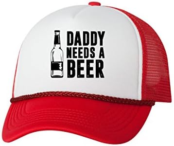 Vizor Papai precisa de um chapéu de cerveja Chapéu de cerveja Cerveja engraçado Presentes do dia do dia dos chapéus do dia