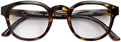 London Mole Eyewear | Óculos de leitura de macacos | Óculos quadrados | Leitores legais | Leitores unissex | Homens/mulheres