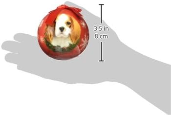 Rei Charles Cavalier Christmas Ornament Boll Ball