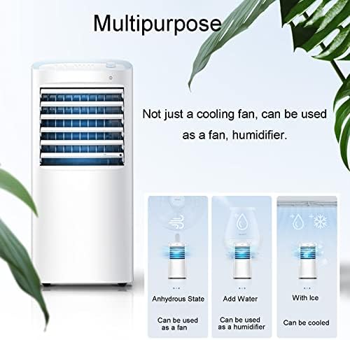 Beilihe evaporador refrigerador, ar condicionado portátil com oxiclação de 120 ° Cooler pântano, 4 velocidades de vento, 2H timer,