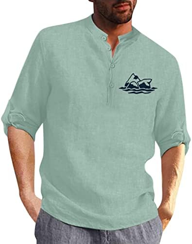 Camisa de estampa dragão homens homens de manga longa outono de inverno casual camisa impressa de moda camisetas de blusa de topo