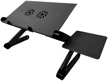N/A liga de alumínio Ajustável Laptop mesa ergonômica TV portátil Bed Lapdesk Bandeja PC PC Tabela