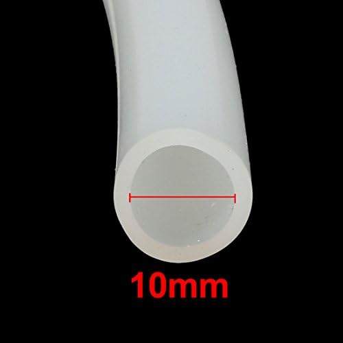 uxcell 10mm x 13 mm de altura resistente a temperaturas tubo de silicone flexível 1m Comprimento