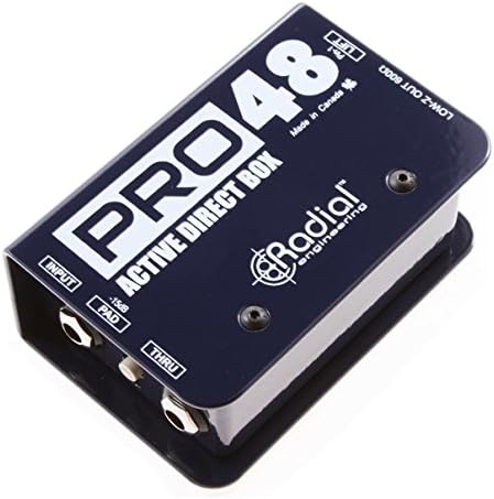 Radial Pro48 Ativo 48 Volt Compact Direct Box