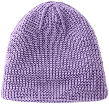 Casa preferir chapéu de inverno masculino malha de acrílico gorro quente gorro de crânio