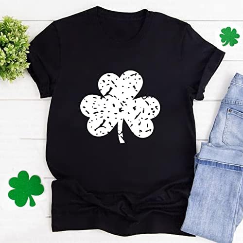 T-shirt de camiseta do dia de St. Patrick Women Women Women