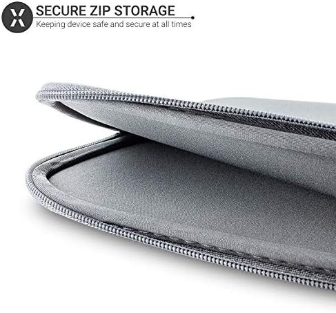 Manga de laptop Olixar 15 - Caso de neoprene slim - Caso de proteção resistente à água - Absorção de choque - Compatibilidade