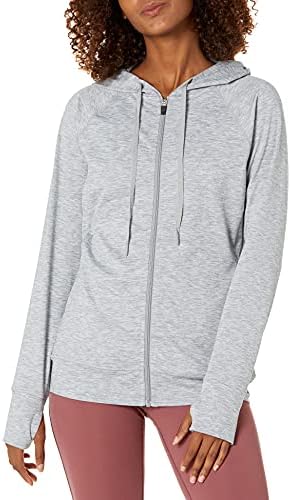 Essentials feminino Tech Stretch Full-Zip Hoodie