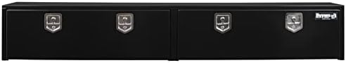 Produtos para compradores - 1702940 TOPSider Box com trava de mão T, aço preto, 16 x 13 x 72 polegadas