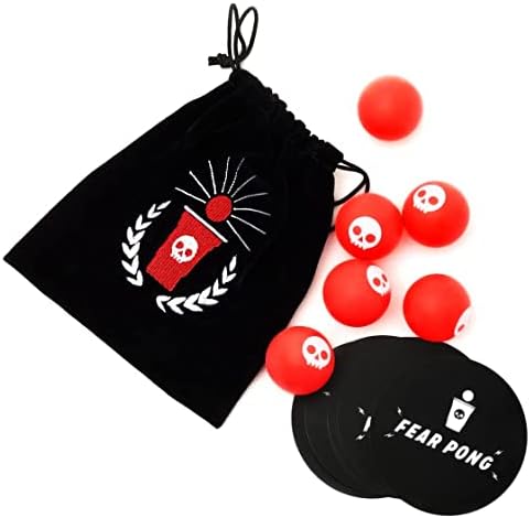 Cut Games Fear Pong: Internet Famous + Fear Pong Ball Set - Bundle