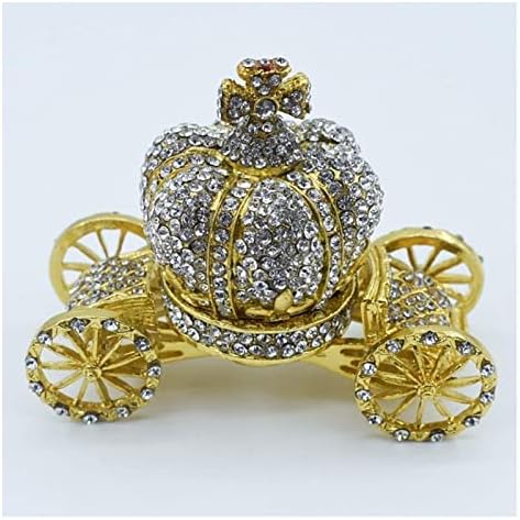 Seewood AG205 Presentes de metal Caixa de jóias de diamante European Diamond Crown Carre