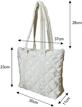 Joyart feminino para bolsas de bolsa de bolsa de bolsa de bolsa de bolsa com zíper para escritório, viagens e capacidade de fazer