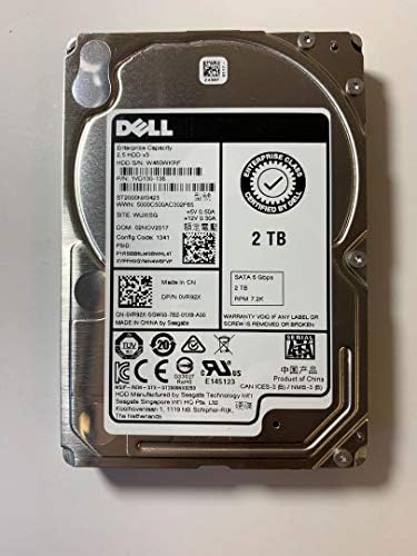 Seagate 2TB HDD 7.2K RPM 2,5 6GB/S SATA Disk Disk Modelo: ST2000NX0423 DP/N: VR92X