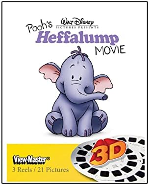 Pooh - Heffalump Movie - Viewmaster - 3 rolos 21 imagens 3D