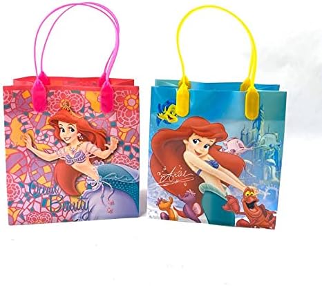 48pcs Princesa Ariel Little Sereia Bolsas de Goodie Party Favory Bags Sacos de Presente