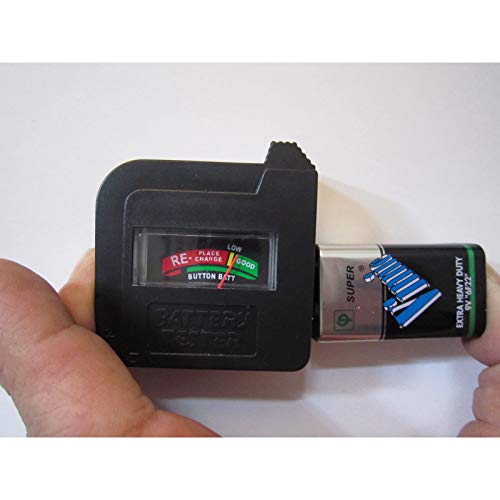 E-Outstanding BT-860 Battery Tester Battery Volt Volt Monitor para AAA AAA C D 9V 1.5V Botões de célula Baterias