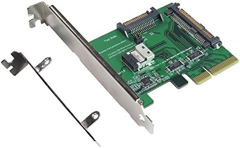 PCIE GEN 3/4 FATAS para U.2 e adaptador SAS Slimline